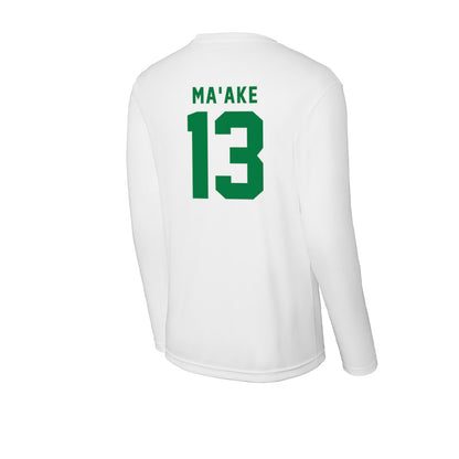 Oregon - NCAA Softball : Stefini Ma'ake - Activewear Long Sleeve T-Shirt-1