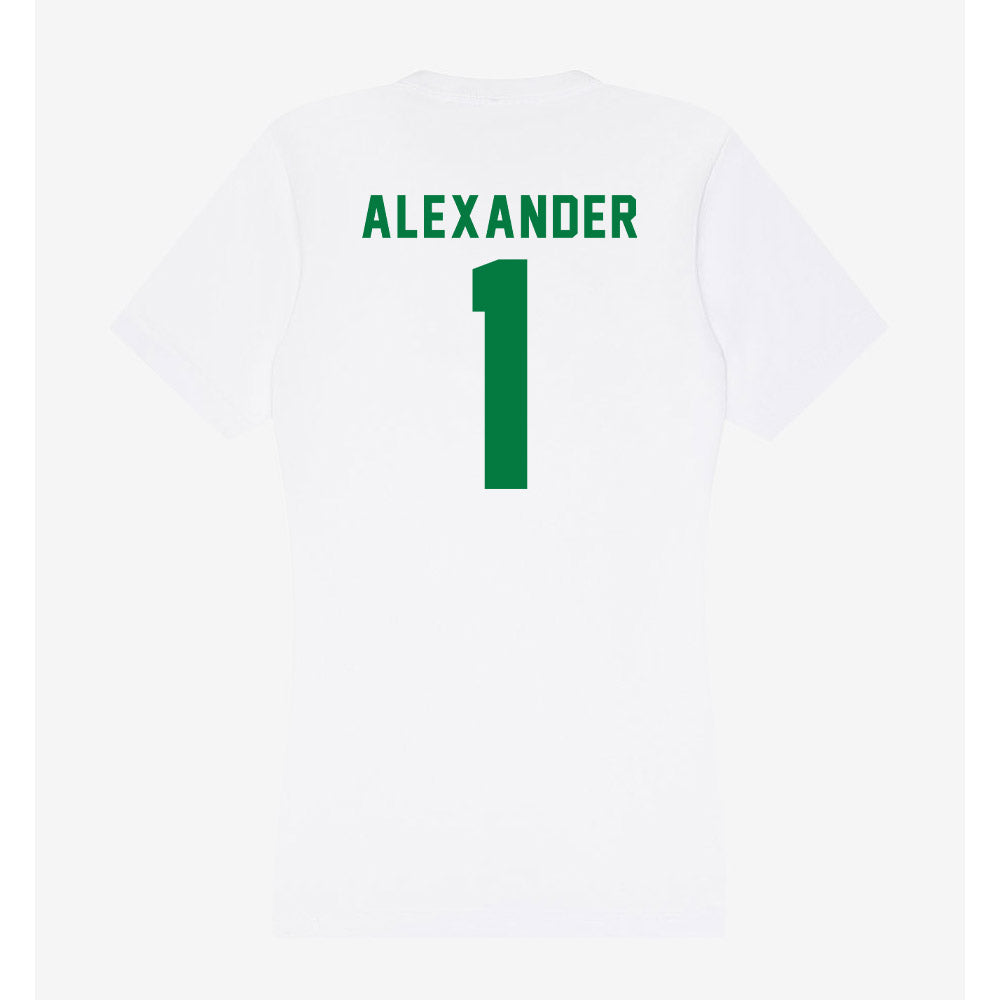 Oregon - NCAA Football : Bear Alexander - Women's V-Neck T-Shirt-1