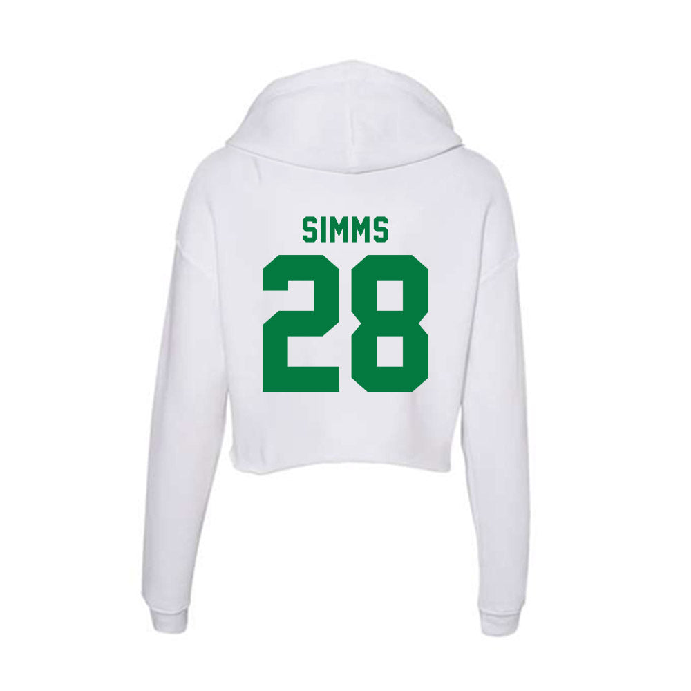 Oregon - NCAA Women's Soccer : Selah Simms - Women's Crop Fleece Hoodie-1