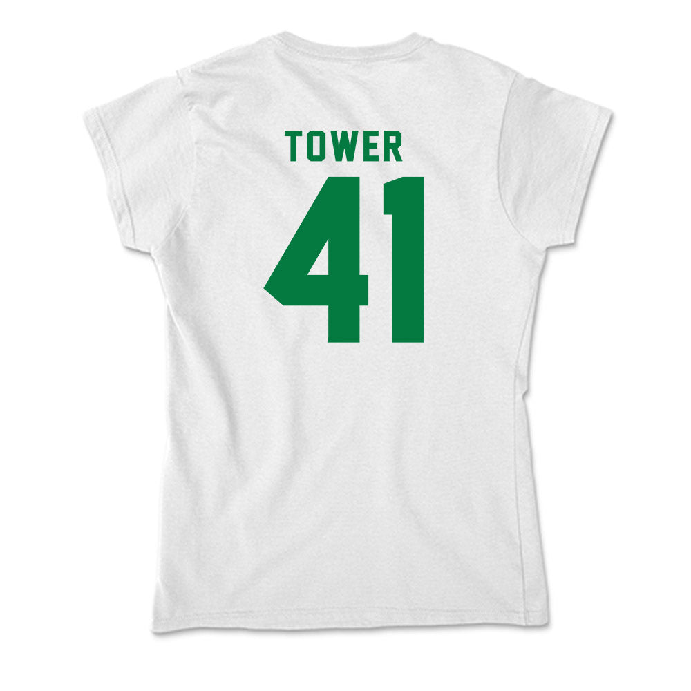 Oregon - NCAA Acrobatics & Tumbling : Mailee Tower - Soft Style Women’s T-Shirt-1