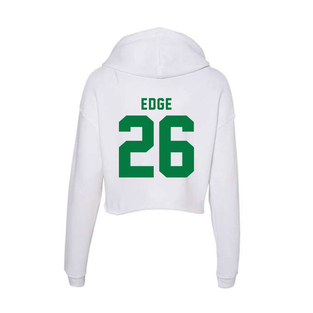 Oregon - NCAA Acrobatics & Tumbling : Aubrey Edge - Women's Crop Fleece Hoodie-1