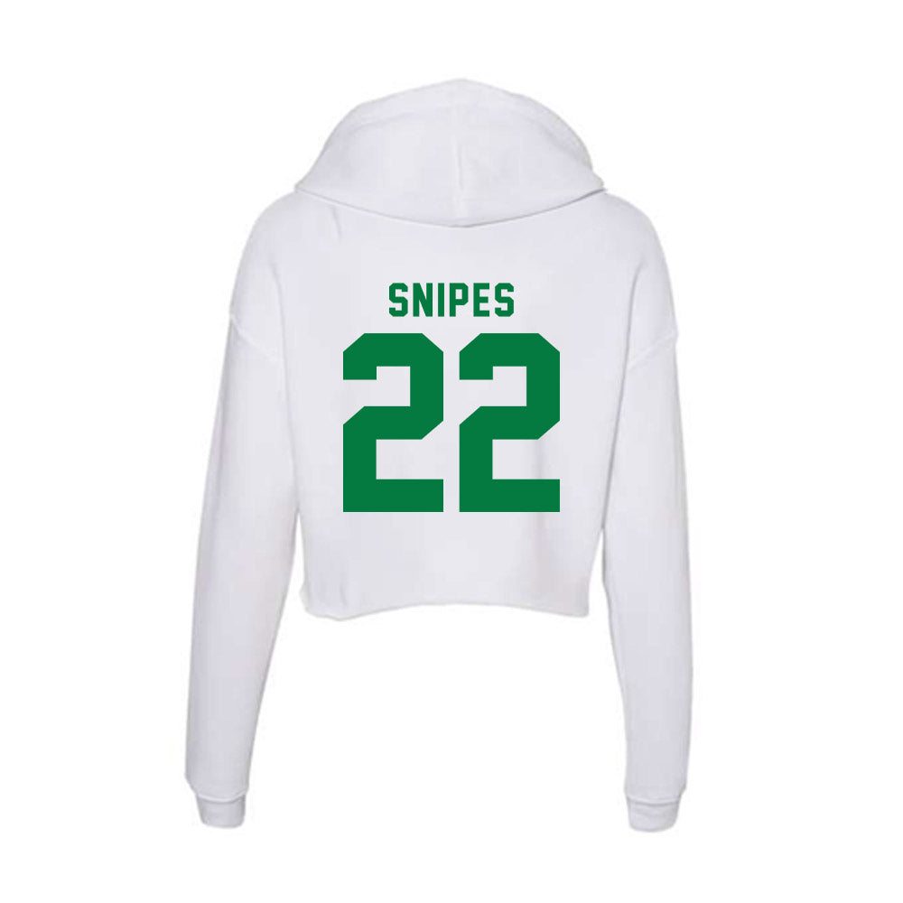 Oregon - NCAA Beach Volleyball : Elsa Snipes - Women's Crop Fleece Hoodie-1