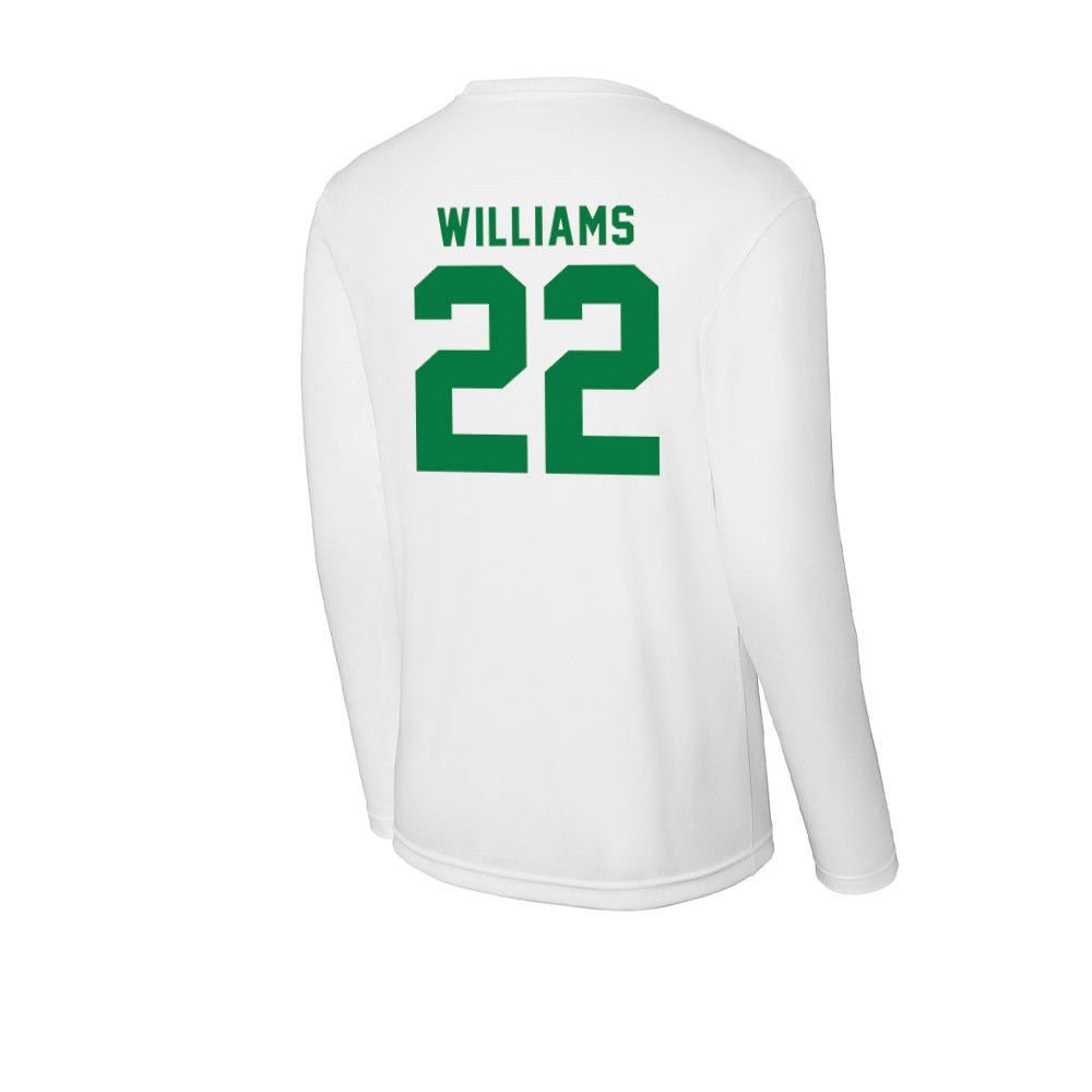 Oregon - NCAA Women's Basketball : Janiyah Williams - Activewear Long Sleeve T-Shirt-1