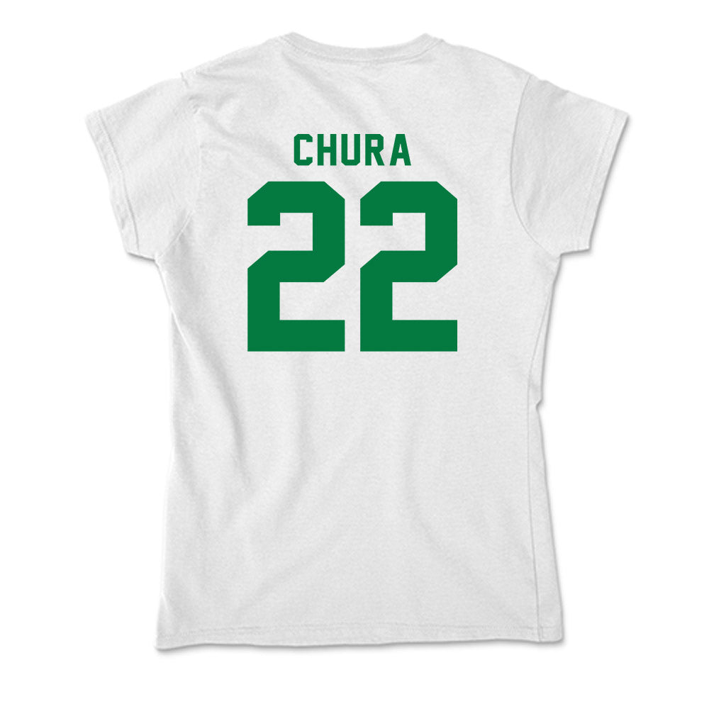 Oregon - NCAA Women's Soccer : Sydney Chura - Soft Style Women’s T-Shirt-1