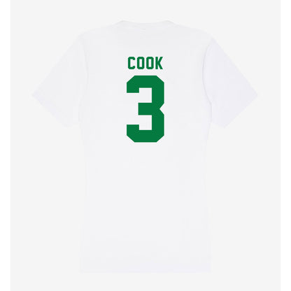 Oregon - NCAA Baseball : Elijah Cook - Women's V-Neck T-Shirt-1
