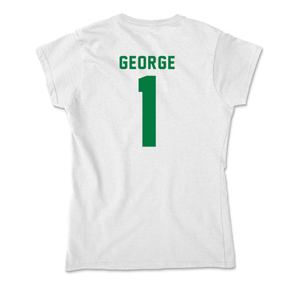 Oregon - NCAA Beach Volleyball : Natasha George - Soft Style Women’s T-Shirt-1