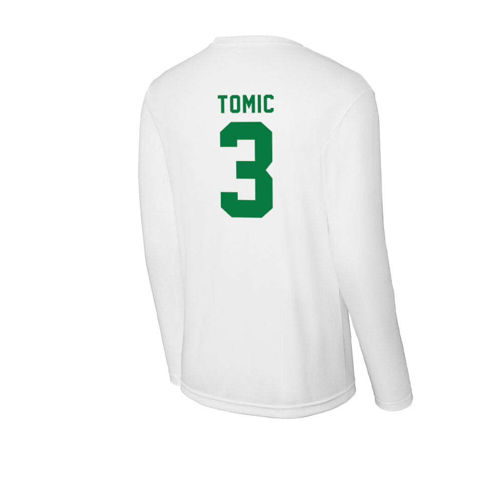Oregon - NCAA Women's Volleyball : Ksenija Tomic - Activewear Long Sleeve T-Shirt-1