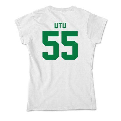 Oregon - NCAA Football : Douglas Utu - Soft Style Women’s T-Shirt-1