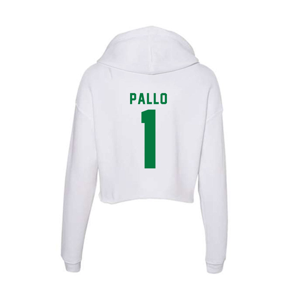 Oregon - NCAA Women's Lacrosse : Rachel Pallo - Women's Crop Fleece Hoodie-1