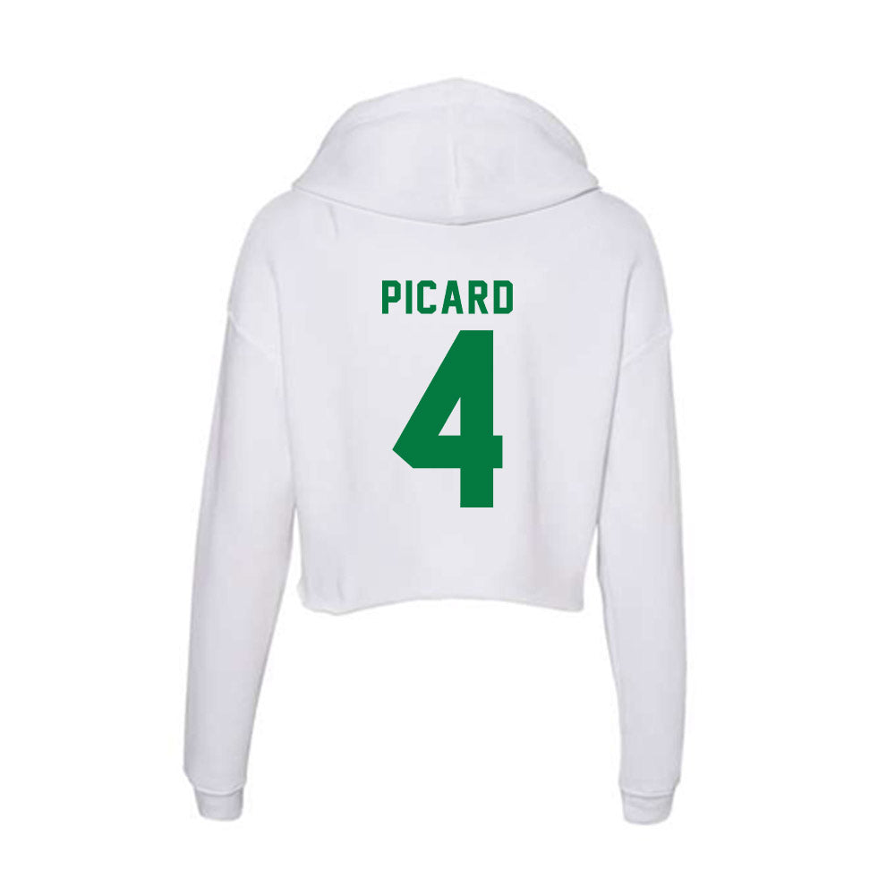 Oregon - NCAA Women's Soccer : Elise Picard - Women's Crop Fleece Hoodie-1