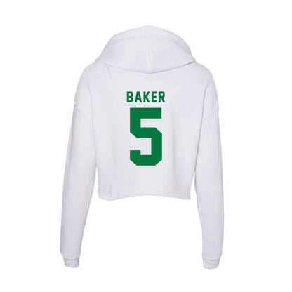 Oregon - NCAA Women's Lacrosse : Hazel Baker - Women's Crop Fleece Hoodie-1