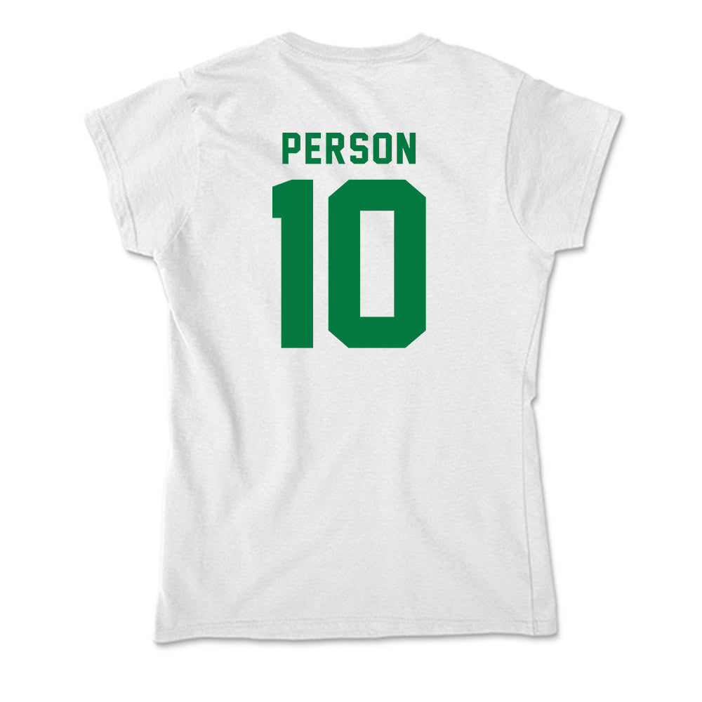 Oregon - NCAA Women's Soccer : Taylor Person - Soft Style Women’s T-Shirt-1