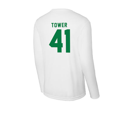 Oregon - NCAA Acrobatics & Tumbling : Mailee Tower - Activewear Long Sleeve T-Shirt-1