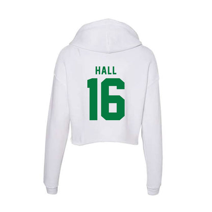 Oregon - NCAA Women's Soccer : Carys Hall - Women's Crop Fleece Hoodie-1