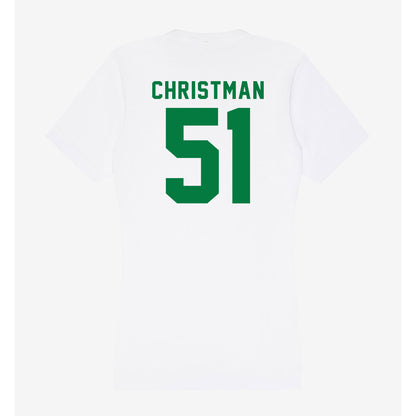 Oregon - NCAA Baseball : Nathan Christman - Women's V-Neck T-Shirt-1