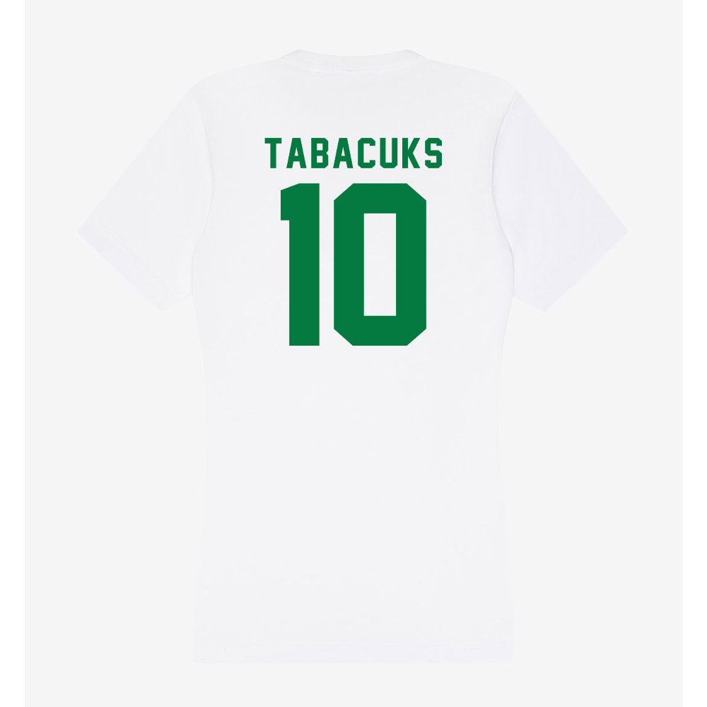 Oregon - NCAA Women's Volleyball : Maria Tabacuks - Women's V-Neck T-Shirt-1