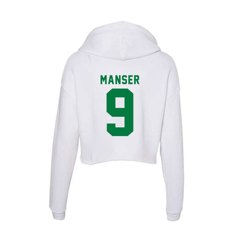 Oregon - NCAA Women's Lacrosse : Kylee Manser - Women's Crop Fleece Hoodie-1