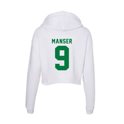 Oregon - NCAA Women's Lacrosse : Kylee Manser - Women's Crop Fleece Hoodie-1