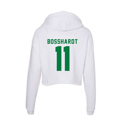 Oregon - NCAA Women's Lacrosse : Keighley Bosshardt - Women's Crop Fleece Hoodie-1