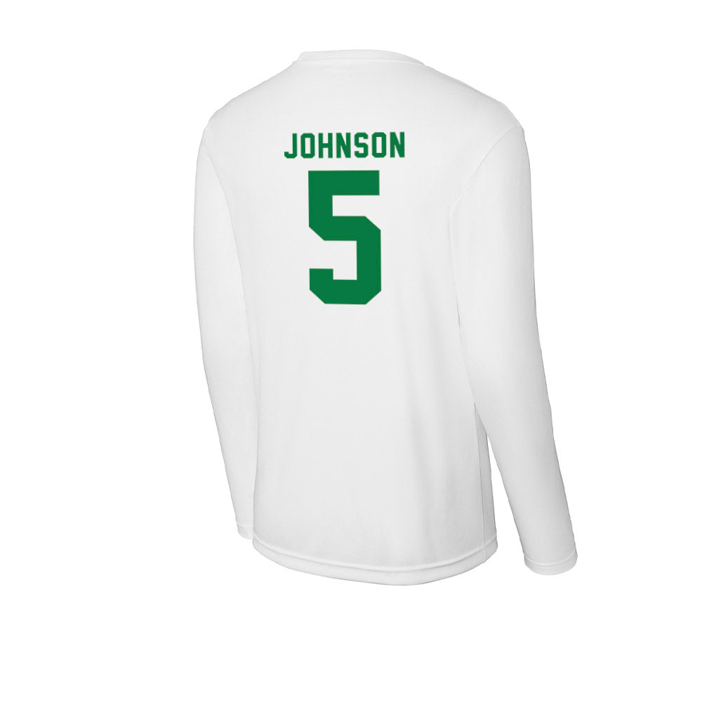 Oregon - NCAA Football : Theran Johnson - Activewear Long Sleeve T-Shirt-1