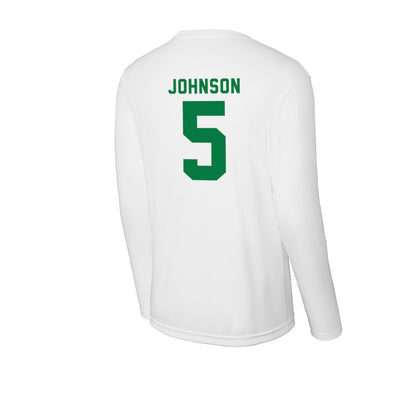 Oregon - NCAA Football : Theran Johnson - Activewear Long Sleeve T-Shirt-1