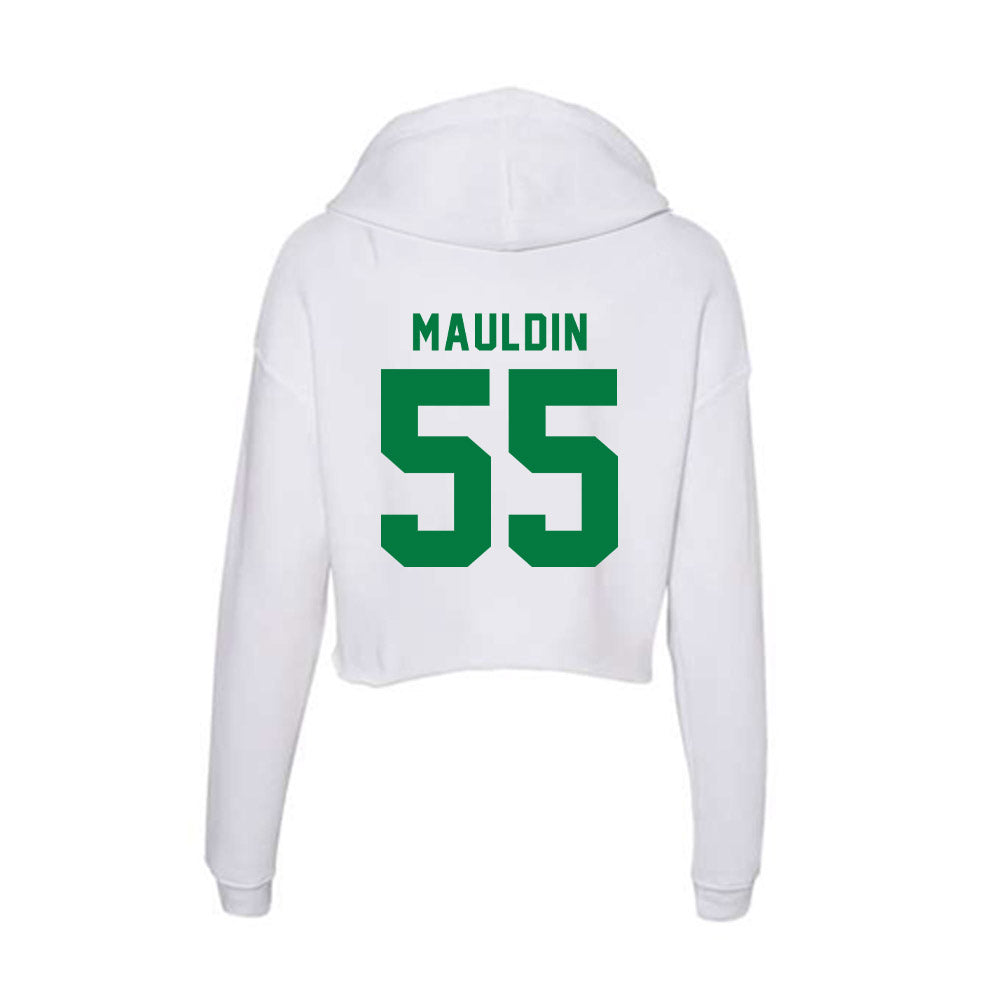 Oregon - NCAA Baseball : Carlos Mauldin - Women's Crop Fleece Hoodie-1
