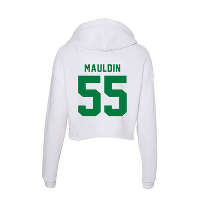 Oregon - NCAA Baseball : Carlos Mauldin - Women's Crop Fleece Hoodie-1