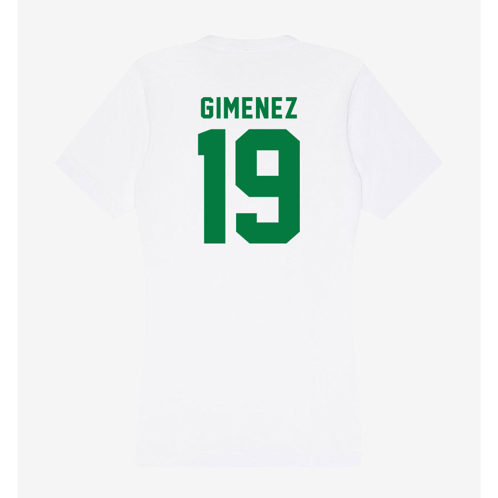 Oregon - NCAA Baseball : Jax Gimenez - Women's V-Neck T-Shirt-1