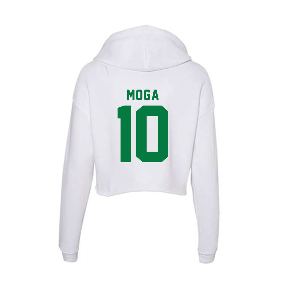 Oregon - NCAA Football : Luke Moga - Women's Crop Fleece Hoodie-1