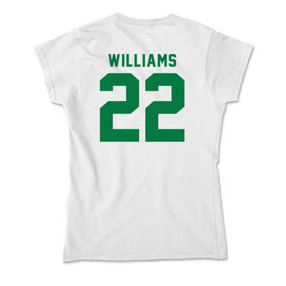 Oregon - NCAA Women's Basketball : Janiyah Williams - Soft Style Women’s T-Shirt-1