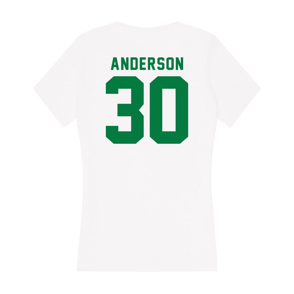 Oregon - NCAA Baseball : Austin Anderson - Women's V-Neck T-Shirt-1