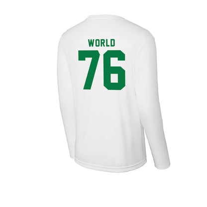 Oregon - NCAA Football : Isaiah World - Activewear Long Sleeve T-Shirt-1