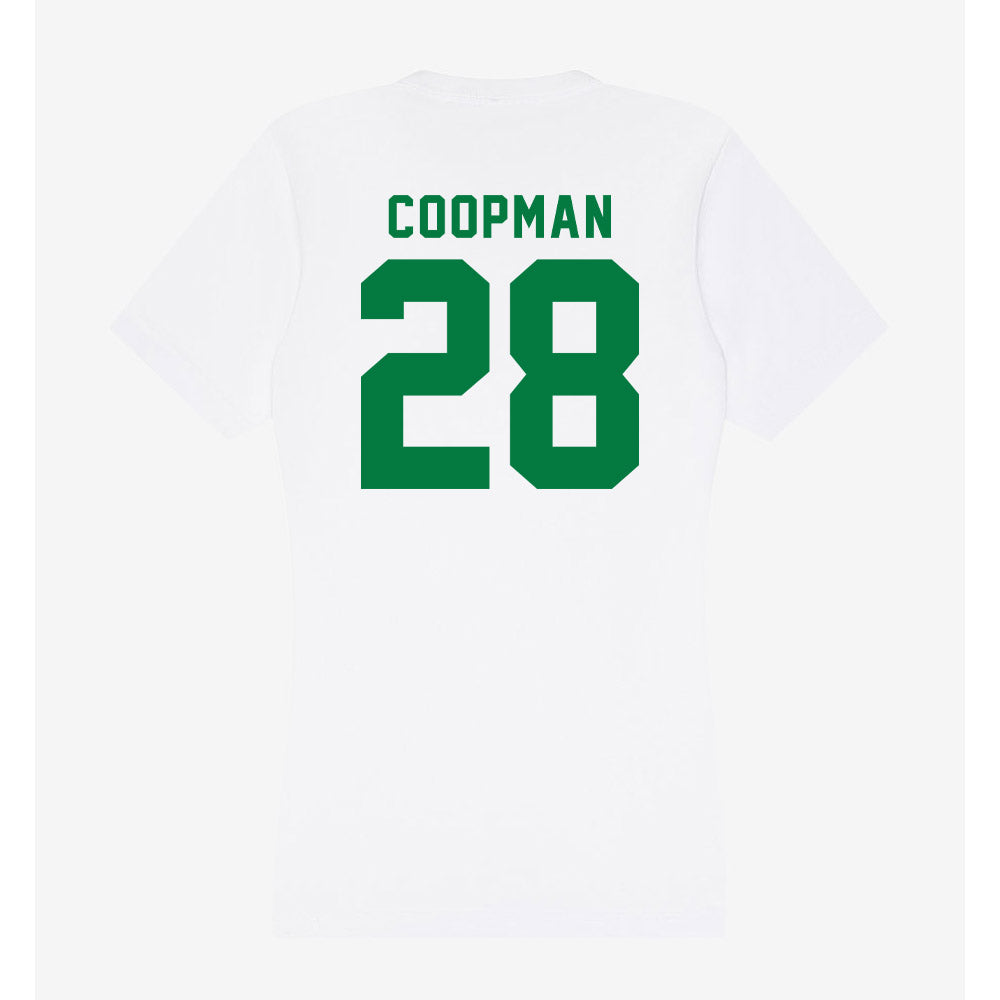Oregon - NCAA Women's Lacrosse : Carly Coopman - Women's V-Neck T-Shirt-1