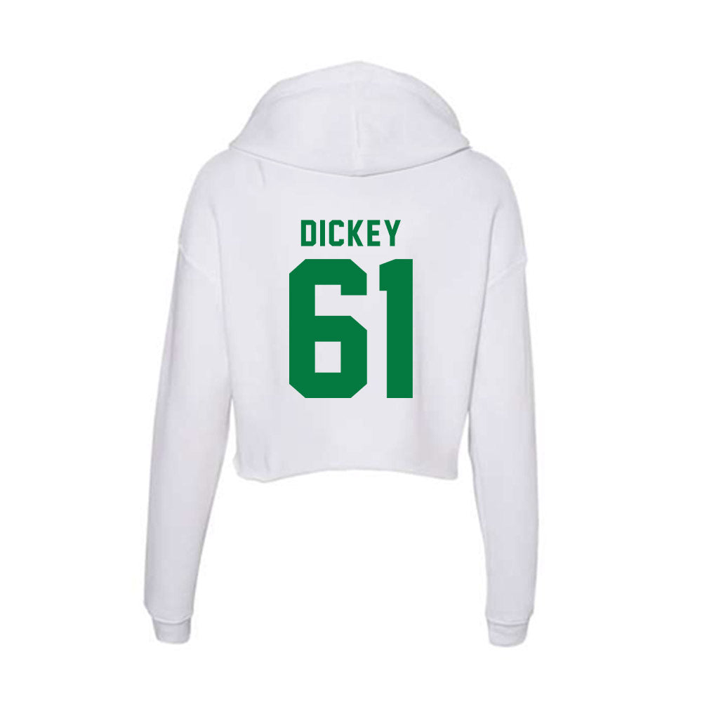 Oregon - NCAA Football : JaJuan Dickey - Women's Crop Fleece Hoodie-1