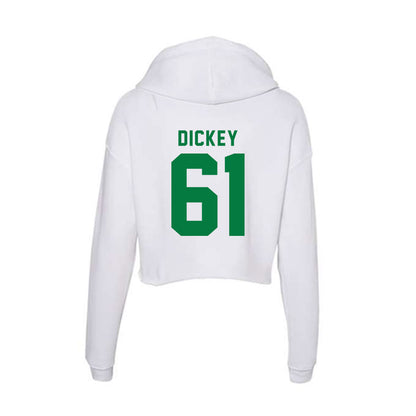 Oregon - NCAA Football : JaJuan Dickey - Women's Crop Fleece Hoodie-1