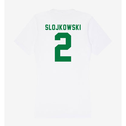 Oregon - NCAA Beach Volleyball : AJ Slojkowski - Women's V-Neck T-Shirt-1