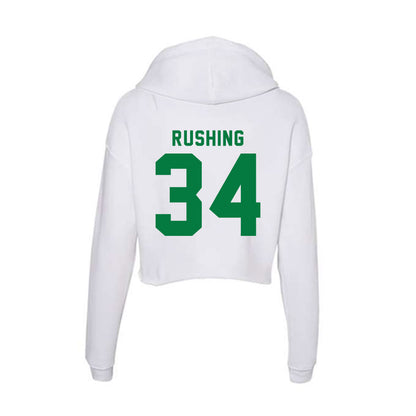 Oregon - NCAA Football : Cruz Rushing - Women's Crop Fleece Hoodie-1