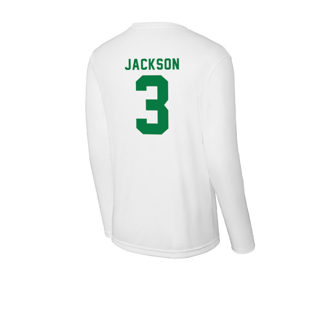 Oregon - NCAA Women's Lacrosse : Gabby Jackson - Activewear Long Sleeve T-Shirt-1