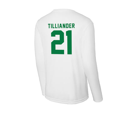 Oregon - NCAA Women's Basketball : Filippa Tilliander - Activewear Long Sleeve T-Shirt-1