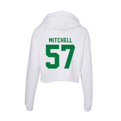 Oregon - NCAA Acrobatics & Tumbling : Genesis Mitchell - Women's Crop Fleece Hoodie-1