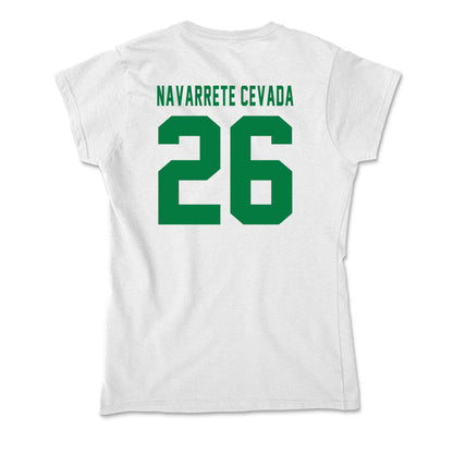Oregon - NCAA Women's Soccer : Veronica Navarrete Cevada - Soft Style Women’s T-Shirt-1