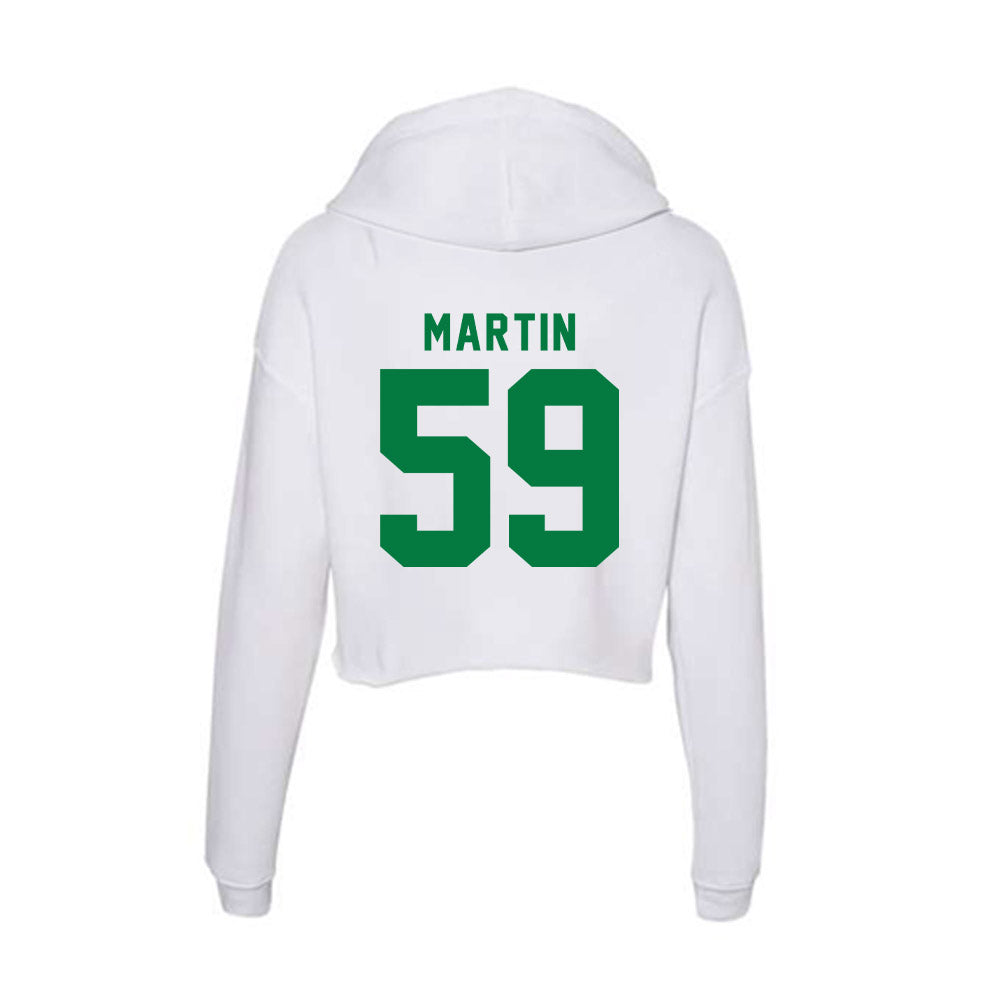 Oregon - NCAA Acrobatics & Tumbling : Angelica Martin - Women's Crop Fleece Hoodie-1
