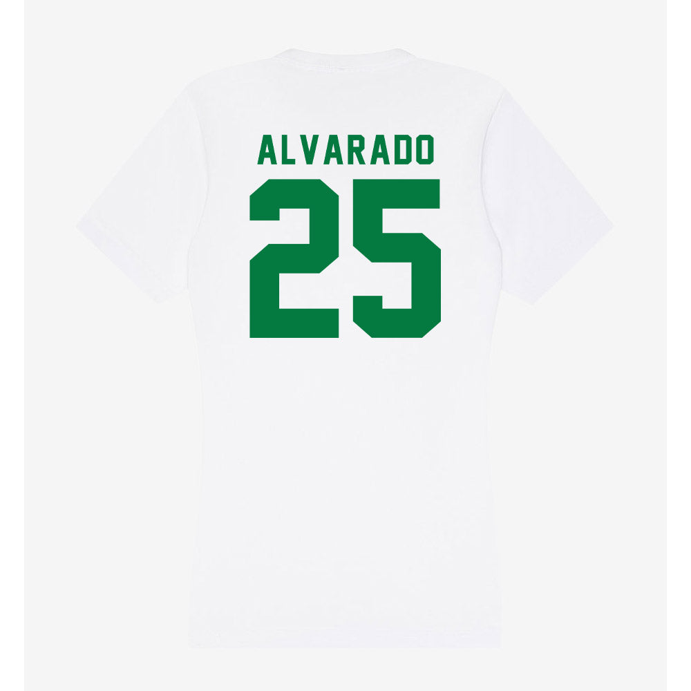 Oregon - NCAA Acrobatics & Tumbling : Briya Alvarado - Women's V-Neck T-Shirt-1