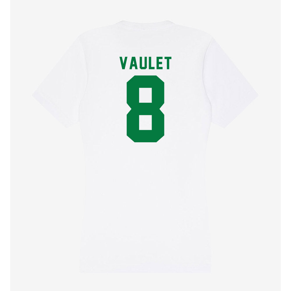 Oregon - NCAA Women's Volleyball : Valentina Vaulet - Women's V-Neck T-Shirt-1