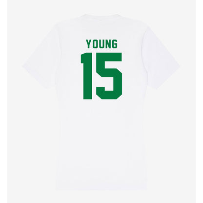 Oregon - NCAA Women's Lacrosse : Avery Young - Women's V-Neck T-Shirt-1