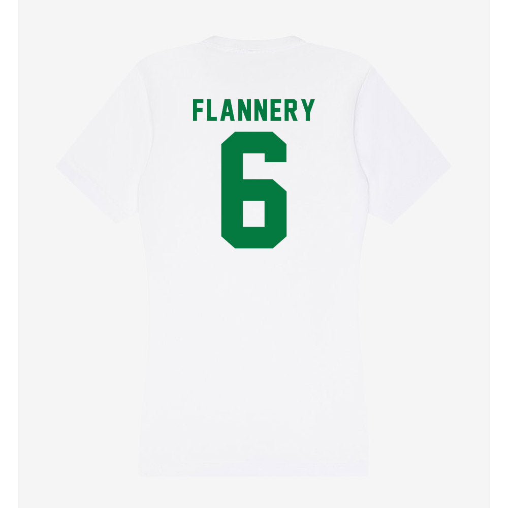 Oregon - NCAA Softball : Katie Flannery - Women's V-Neck T-Shirt-1