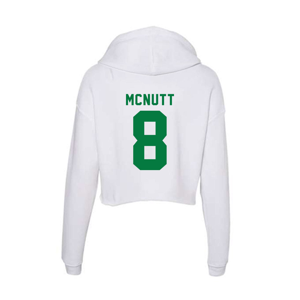 Oregon - NCAA Football : Trey McNutt - Women's Crop Fleece Hoodie-1