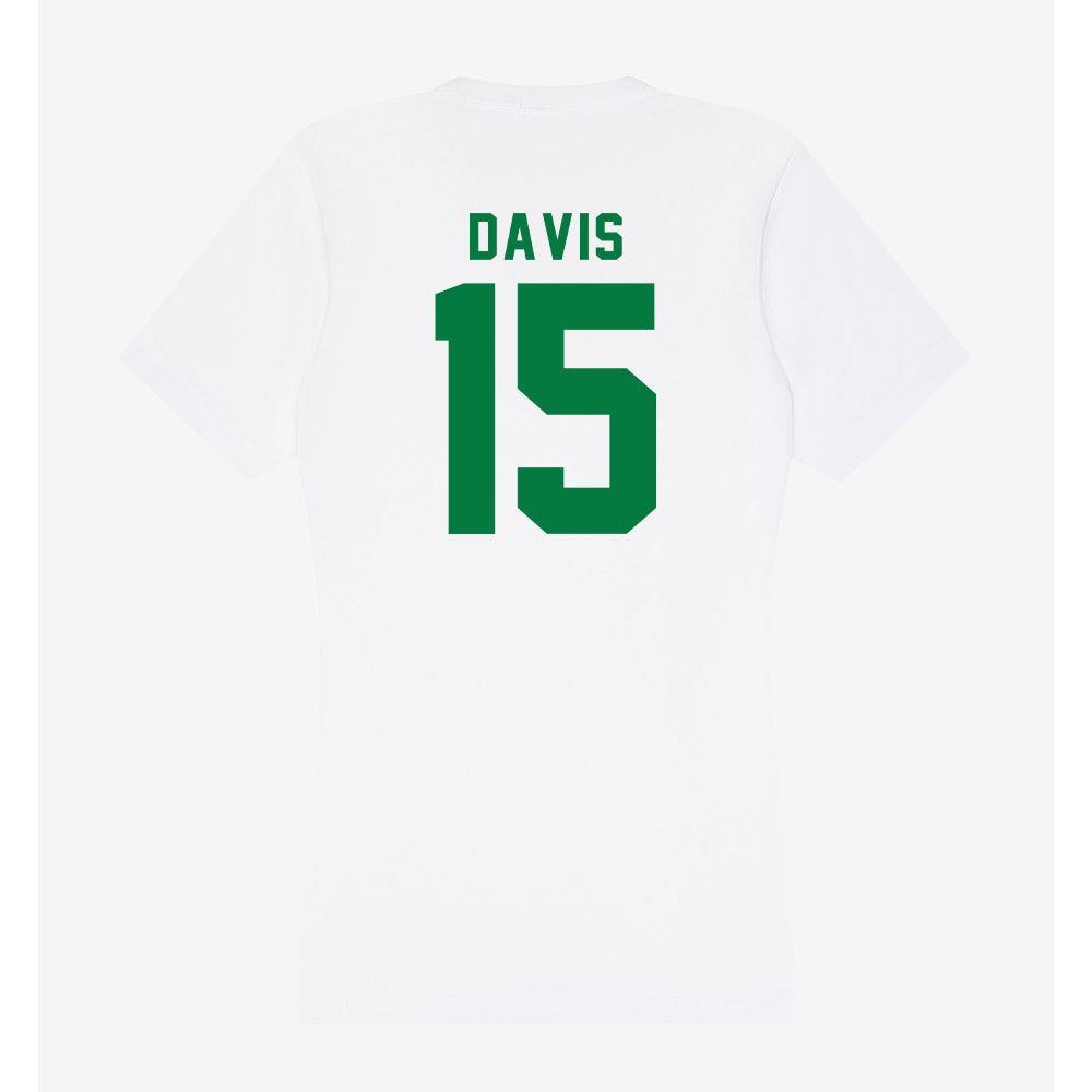 Oregon - NCAA Football : Solomon Davis - Women's V-Neck T-Shirt-1