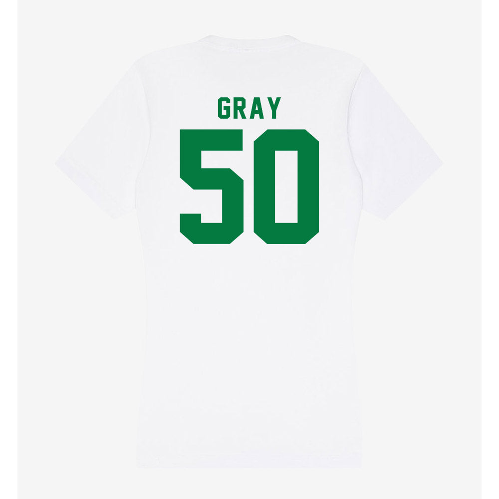 Oregon - NCAA Football : Tionne Gray - Women's V-Neck T-Shirt-1