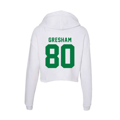 Oregon - NCAA Football : Dillon Gresham - Women's Crop Fleece Hoodie-1
